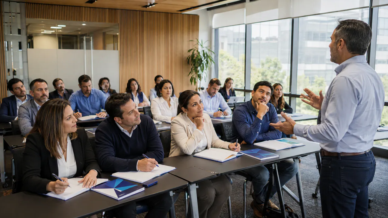 Fotografía referencial de Academia corporativa